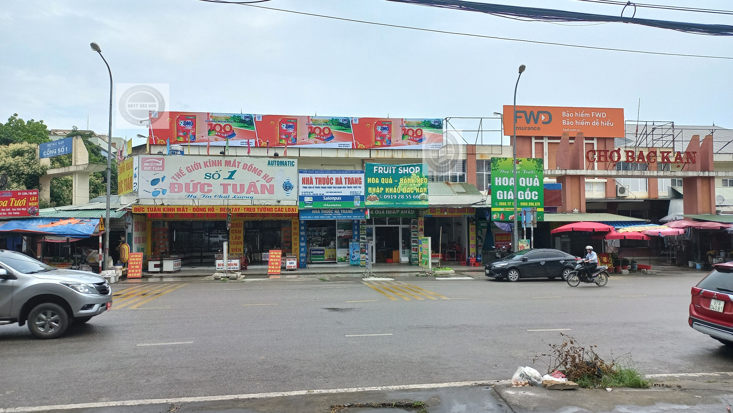 Pano chợ tại Bắc Kạn