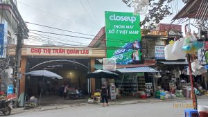 Quảng cáo pano chợ Quán Lào