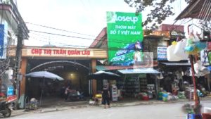 Quảng cáo pano chợ Quán Lào